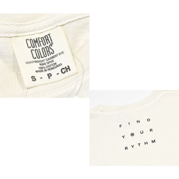 画像3: 【ビンテージ】【Comfort Colors】コンフォートカラーズ【クリーム色】AFTERNOON【宇宙飛行士】プリント【Tシャツ】【サイズS】 
