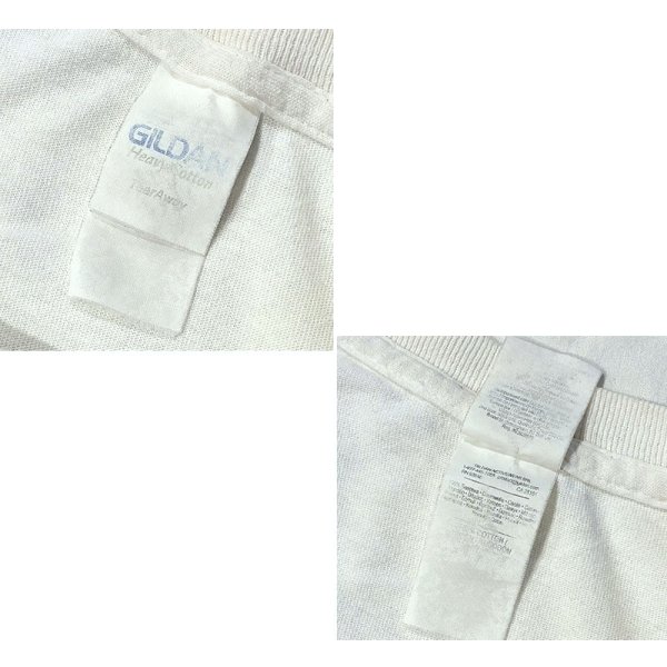 画像2: ビンテージ【GILDAN】【ギルダン】エイ【STINGRAY CITY】【白】【Tシャツ】【サイズL程度】 