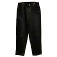 画像1: 90’ｓ USA製【ビンテージ】【LEVI'S】【リーバイス】560 ブラック 黒【テーパード】【デニムパンツ】【34Ｘ30】<br> (1)