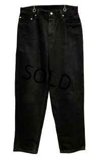 90’ｓ USA製【ビンテージ】【LEVI'S】【リーバイス】560 ブラック 黒【テーパード】【デニムパンツ】【34Ｘ30】 