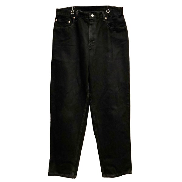 画像1: 90’ｓ USA製【ビンテージ】【LEVI'S】【リーバイス】560 ブラック 黒【テーパード】【デニムパンツ】【34Ｘ30】 