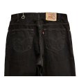 画像5: 90’ｓ USA製【ビンテージ】【LEVI'S】【リーバイス】560 ブラック 黒【テーパード】【デニムパンツ】【34Ｘ30】<br> (5)