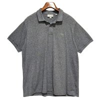 【ラコステ】【LACOSTE】クラシックフィット【グレー】【ポロシャツ】【サイズXL】 