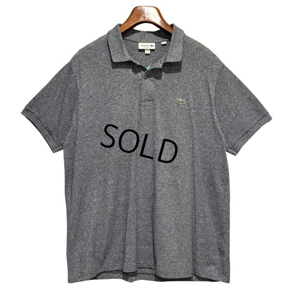 画像1: 【ラコステ】【LACOSTE】クラシックフィット【グレー】【ポロシャツ】【サイズXL】 
