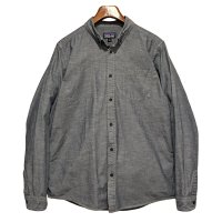 【パタゴニア】【patagonia】【ブルーグレー】【ライトウェイトブラフサイドシャツ】【サイズＬ】 