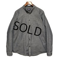 【パタゴニア】【patagonia】【ブルーグレー】【ライトウェイトブラフサイドシャツ】【サイズＬ】 