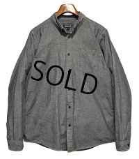 【パタゴニア】【patagonia】【ブルーグレー】【ライトウェイトブラフサイドシャツ】【サイズＬ】 