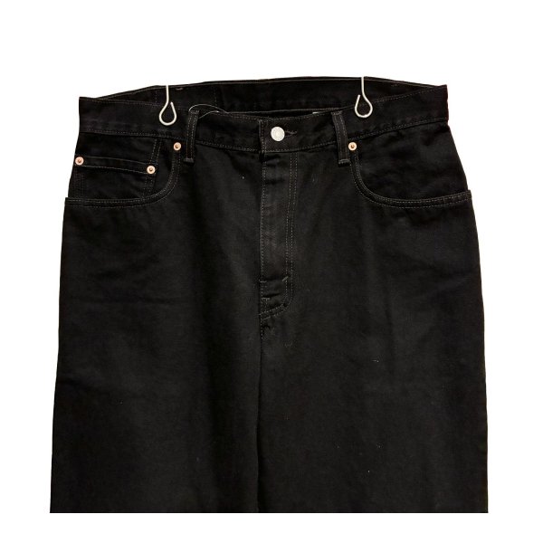 画像3: 90’ｓ USA製【ビンテージ】【LEVI'S】【リーバイス】560 ブラック 黒【テーパード】【デニムパンツ】【34Ｘ30】 