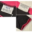 画像2: ほぼ未使用 USA製【DIPORT】【黒ｘピンク】NEW ORLEANS french quarter【二重袖】【Tシャツ】【サイズM】<br> (2)