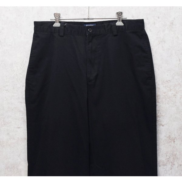 画像3: 【ビンテージ】【DOCKERS】ドッカーズ【黒】ブラック【コットンパンツ】テーパードシルエット【33ｘ32】 