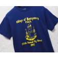 画像4: 【90's】【USA製】【ビンテージ】【Hanes】ヘインズ【village of montgomery P.B.A.】【Tシャツ】【サイズM】<br> (4)