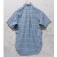 画像3: POLO ralph lauren【ラルフローレン】ビンテージ【CASSIC FIT】【クラシックフィット】【水色ｘ紺ｘ緑】チェック【半袖ＢＤシャツ】【サイズS】<br> (3)