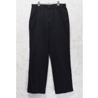 【ビンテージ】【DOCKERS】ドッカーズ【黒】ブラック【コットンパンツ】テーパードシルエット【33ｘ32】 