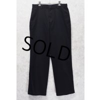 【ビンテージ】【DOCKERS】ドッカーズ【黒】ブラック【コットンパンツ】テーパードシルエット【33ｘ32】 