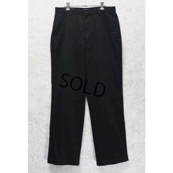 画像1: 【ビンテージ】【DOCKERS】ドッカーズ【黒】ブラック【コットンパンツ】テーパードシルエット【33ｘ32】 