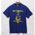 画像1: 【90's】【USA製】【ビンテージ】【Hanes】ヘインズ【village of montgomery P.B.A.】【Tシャツ】【サイズM】<br> (1)