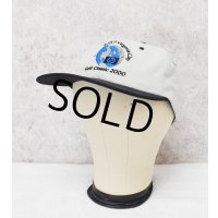 USA製【ビンテージ】【hp Golf Classic 2000】【グレー×ツバ黒】 【ベースボールキャップ】フリーサイズ   