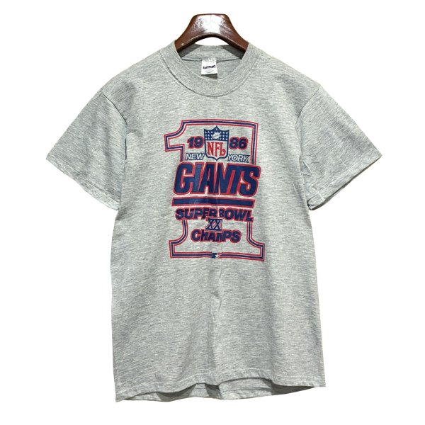 画像3: 程度良好!! 80's【USA製】ビンテージ【EAST SPORT】NFL ニューヨークジャイアンツ【グレー】【Tシャツ】【サイズL】 