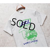 90's【USA製】 ビンテージ【FRUIT OF THE LOOM 】フルーツオブザルーム【霜降りグレー】 Dti WE CARE 【 Tシャツ】【サイズM】 
