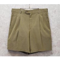 ビンテージ【Linea Naturale】リネア・ナチュラーレ【ハウンドトゥース】【２タック】ショートパンツ【短パン】【ショーツ】【W34】 