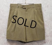 ビンテージ【Linea Naturale】リネア・ナチュラーレ【ハウンドトゥース】【２タック】ショートパンツ【短パン】【ショーツ】【W34】 