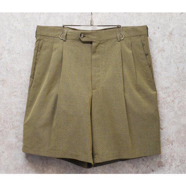 画像1: ビンテージ【Linea Naturale】リネア・ナチュラーレ【ハウンドトゥース】【２タック】ショートパンツ【短パン】【ショーツ】【W34】 