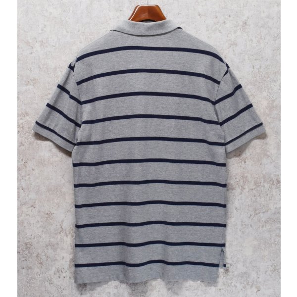 画像4: 【ラルフローレン】 【POLO ralph lauren】【グレーｘ紺】【ボーダー】【ポロシャツ】 【サイズL】  