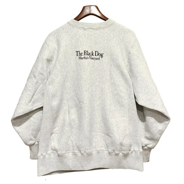 画像4: 90's USA製 ケルスポーツ Kellsport【ビンテージ】【The Black Dog】ブラックドッグ【グレー】【犬プリント】【スウェット】【サイズXL】 