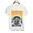 画像2: 【ビンテージ】【Comfort Colors】コンフォートカラーズ【クリーム色】AFTERNOON【宇宙飛行士】プリント【Tシャツ】【サイズS】<br> (2)
