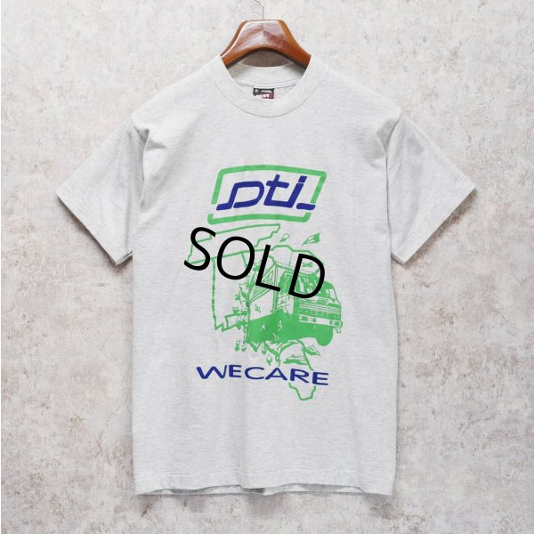 画像2: 90's【USA製】 ビンテージ【FRUIT OF THE LOOM 】フルーツオブザルーム【霜降りグレー】 Dti WE CARE 【 Tシャツ】【サイズM】 