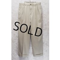 【ブルックスブラザーズ】アドバンテージチノ【ELLIOT】【２タック】【ベージュ】【コットンパンツ】【スラックス】【34ｘ30】 