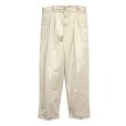 画像1: 【ビンテージ】【ギャップ】【GAP】ギャップ【ベージュ】【2タック】【コットンパンツ】【35×30】<br> (1)