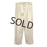 【ビンテージ】【ギャップ】【GAP】ギャップ【ベージュ】【2タック】【コットンパンツ】【35×30】 