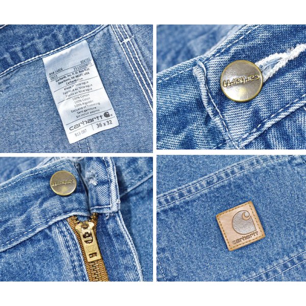 画像2: 【ビンテージ】【カーハート】【carhartt】【デニム】【ペインターパンツ】【36ｘ32】 