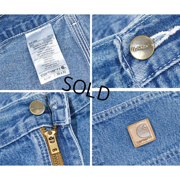 画像2: 【ビンテージ】【カーハート】【carhartt】【デニム】【ペインターパンツ】【36ｘ32】 