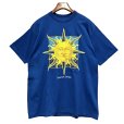 画像1: 90's【USA製】【ビンテージ】SUNSHINE【サンシャイン】太陽【青】【Ｔシャツ】【サイズXL】<br> (1)