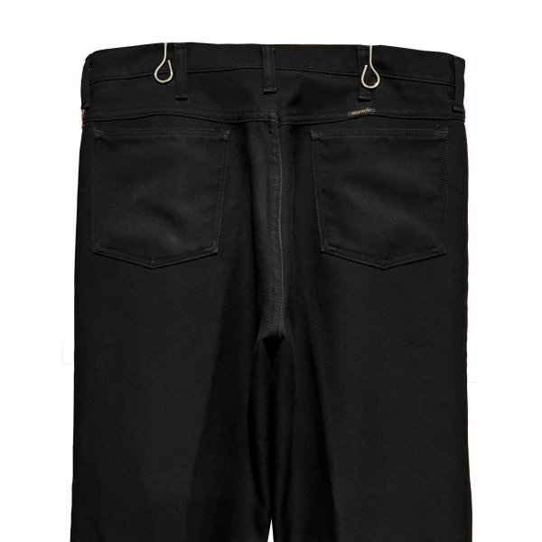 画像5: 【ビンテージ】【Wrangler】【ラングラー】黒 【ランチャードレスパンツ】【スラックス】【34ｘ34】 
