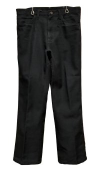 【ビンテージ】【Wrangler】【ラングラー】黒 【ランチャードレスパンツ】【スラックス】【34ｘ34】 