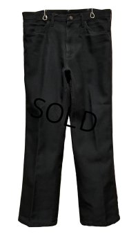 【ビンテージ】【Wrangler】【ラングラー】黒 【ランチャードレスパンツ】【スラックス】【34ｘ34】 