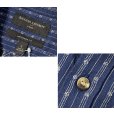 画像3: ビンテージ【BANANA REPUBLIC】バナナリパブリック【紺×白】ストライプ【リネンシャツ】【サイズS】<br> (3)
