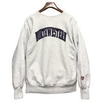 USA製【MV Sport】エムブイスポーツ ビンテージ【NOTHWESTERN】【グレー】【スウェット】【サイズL】 