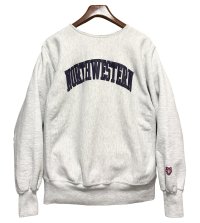 USA製【MV Sport】エムブイスポーツ ビンテージ【NOTHWESTERN】【グレー】【スウェット】【サイズL】 