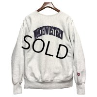 USA製【MV Sport】エムブイスポーツ ビンテージ【NOTHWESTERN】【グレー】【スウェット】【サイズL】 