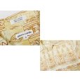 画像2: ビンテージ【pierre cardin】ピエールカルダン【花 葉】総柄【ベージュｘ薄緑】【半袖】開襟シャツ【オープンカラーシャツ】サイズM<br> (2)