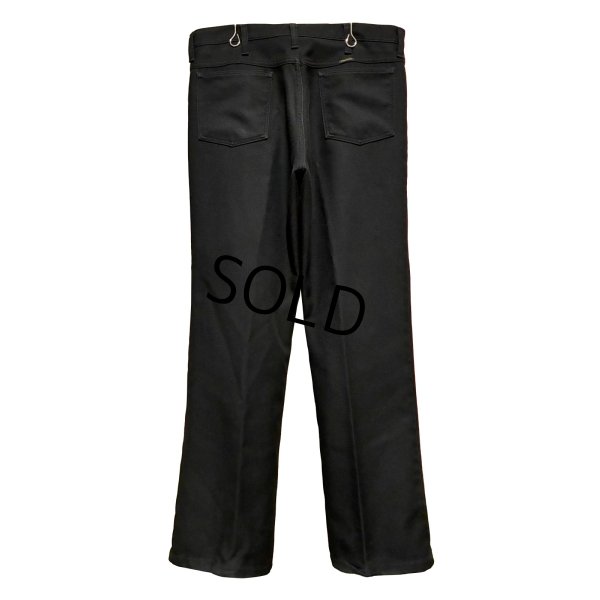 画像4: 【ビンテージ】【Wrangler】【ラングラー】黒 【ランチャードレスパンツ】【スラックス】【34ｘ34】 