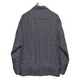 画像3: 【USA製】【Moda MONDO】【黒ｘ白】ストライプ【レーヨンシャツ】【サイズL】<br> (3)