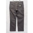 画像5: 【ビンテージ】【carhartt】カーハート【relaxed fit】リラックスフィット【5 pocket】【ダークブラウン】【ペインターパンツ】【ワークパンツ】【36×32】<br> (5)