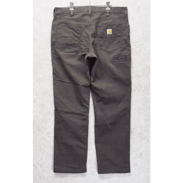 画像5: 【ビンテージ】【carhartt】カーハート【relaxed fit】リラックスフィット【5 pocket】【ダークブラウン】【ペインターパンツ】【ワークパンツ】【36×32】 