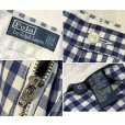 画像2: 【ラルフローレン】【紺×白】【ギンガムチェック】【ショートパンツ】コットンパンツ 【短パン】【ショーツ】【W32】<br> (2)