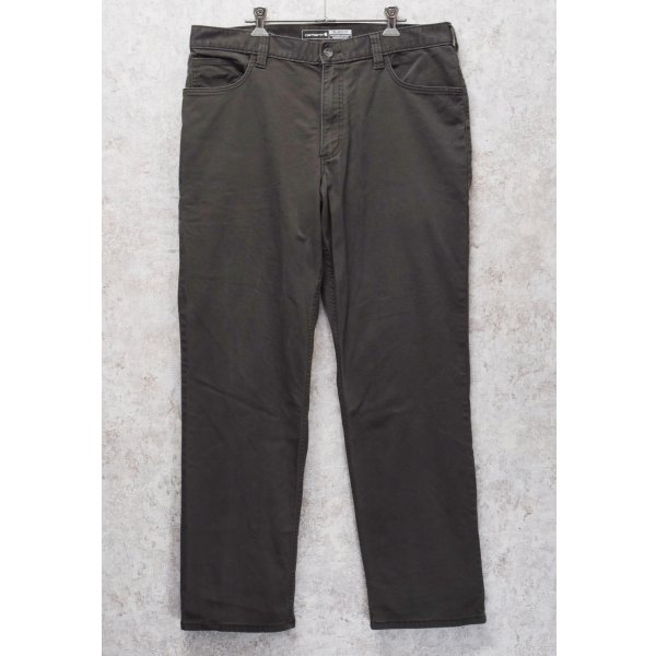 画像1: 【ビンテージ】【carhartt】カーハート【relaxed fit】リラックスフィット【5 pocket】【ダークブラウン】【ペインターパンツ】【ワークパンツ】【36×32】 